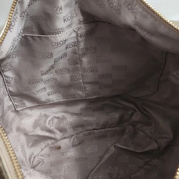MICHAEL Michael Kors Gold Shoulder Bag - Picture 10 of 16